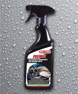 Разработан специально для глубокой чистки всех моющихся поверхностей внутри салона автомобиля, багажника и всех компонентов из пластмассы, передней панели и дверной обивки, материала "skay", ткани, кожи.